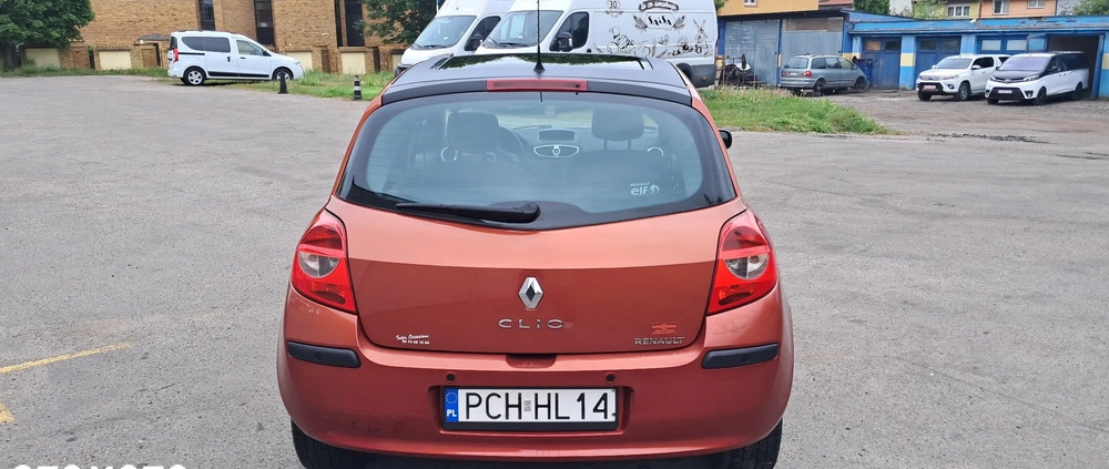 Renault Clio cena 6800 przebieg: 269180, rok produkcji 2007 z Chodzież małe 137